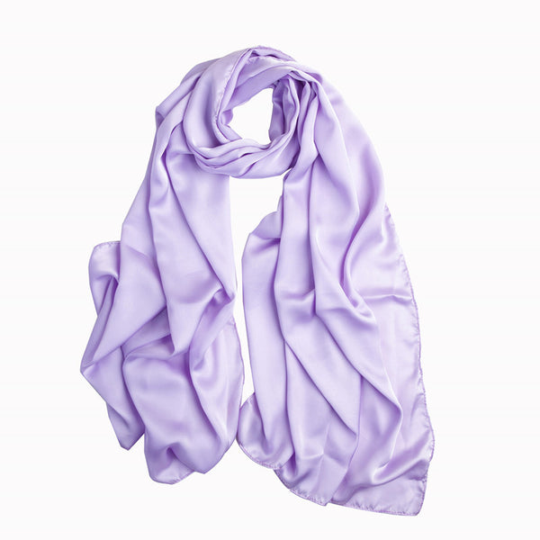 Lavender Best Satin Hijab