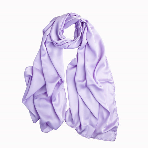Lavender Best Satin Hijab