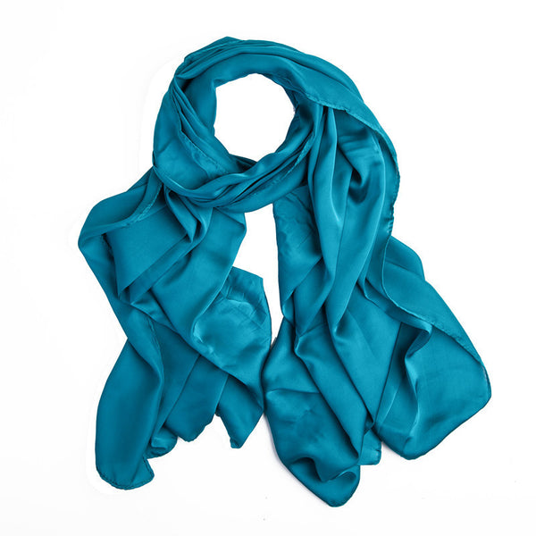 Turquoise Best Satin Hijab