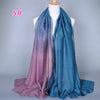 Glittering Blue and Purple Gradient Hijab